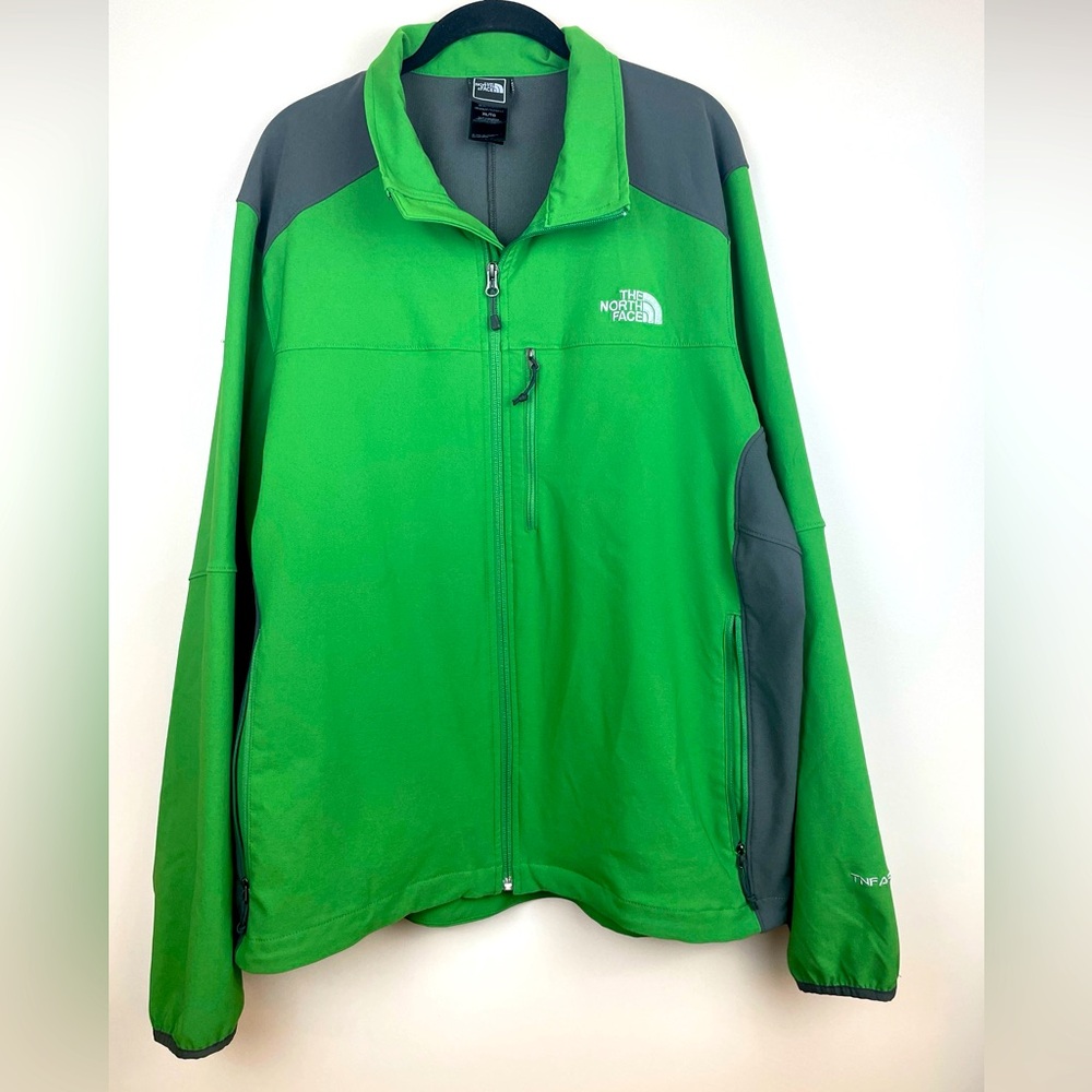 The North Face Full Zip Mens Green Sz XL Light Weight Jacket Outdoor Gorpcore